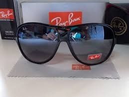 Lindo Ray Ban 4162 Armação em preto fosco com lentes marrons
