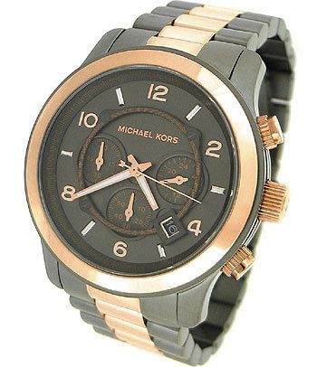 Relógio Michael Kors Mk8189 - Preto e Rose - 100% Original